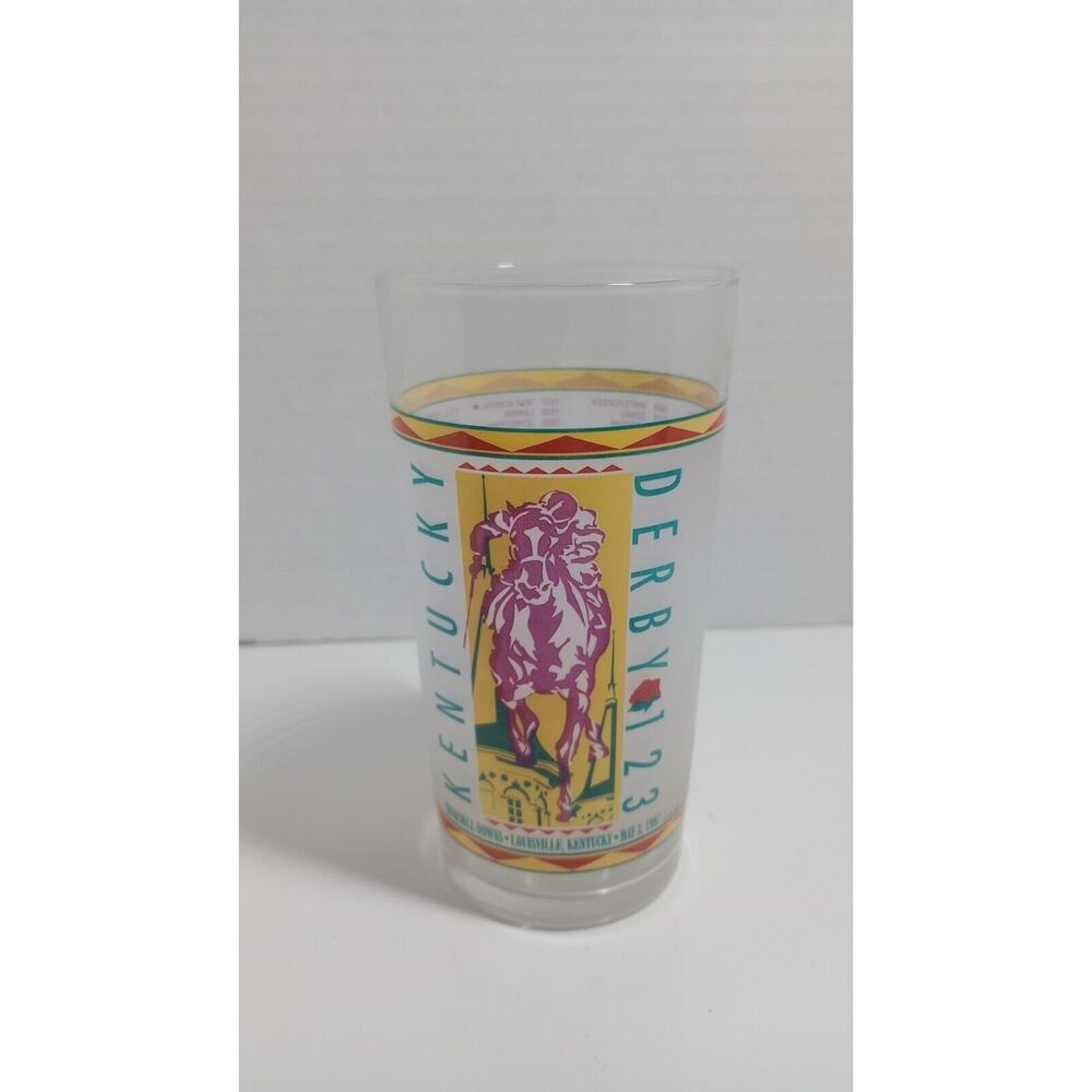 Vintage 1997 Kentucky Derby Mint Julep Glass Churchill Downs
